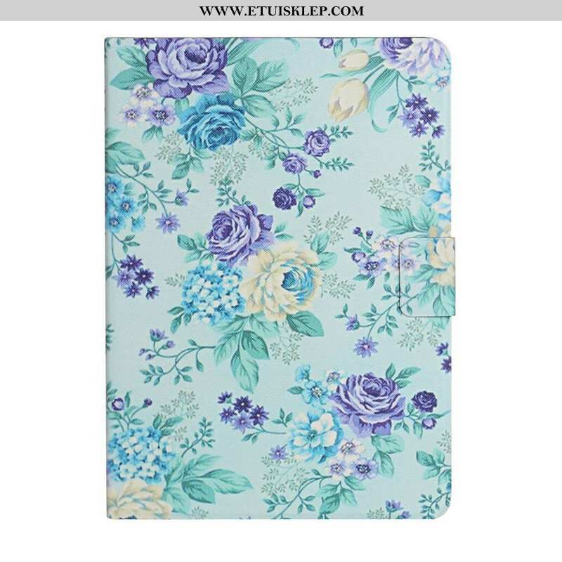 Etui Folio do Samsung Galaxy Tab A7 Lite Kwiaty Kwiaty Kwiaty